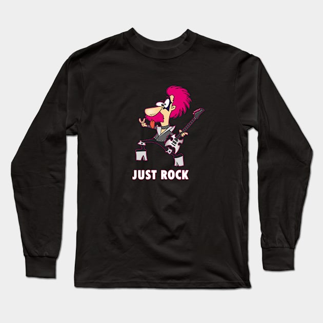 Just rock, design for rock lovers Long Sleeve T-Shirt by Stell_a